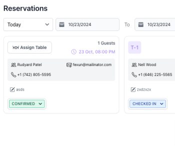 Optimisez les Réservations de Table